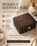 Personalized Wooden Keepsake Box