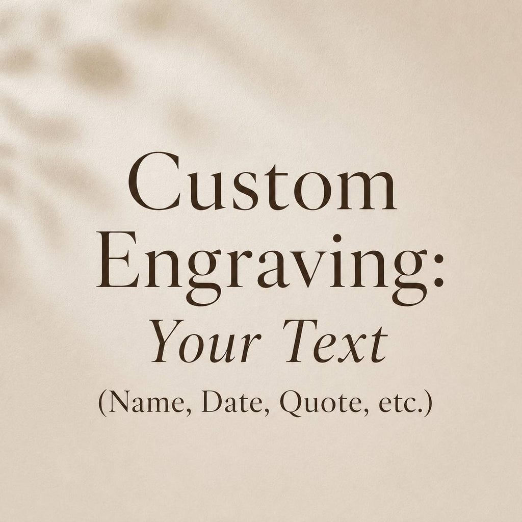 Custom Engraved Cord Bracelet
